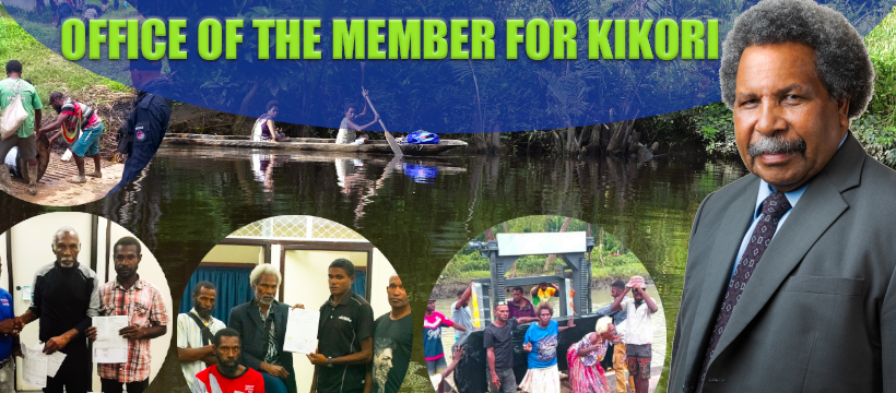 LAUNCHING OF MAJOR PROJECTS IN KIKORI DEFERRED TO A LATER DATE