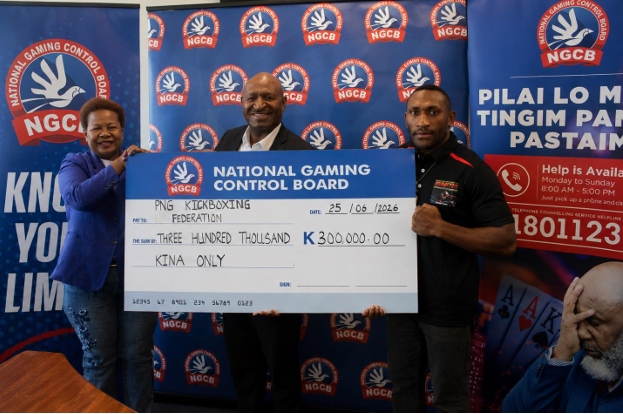 NGCB BACKS PNG KICKBOXING FEDERATION WITH K300, 000