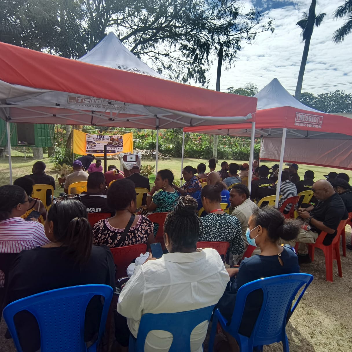 MEDIA PROFESSIONALS RECEIVES FREE HEALTH SCREENING