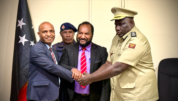 NEW COMMISSIONER OFFICIALLY TAKES OVER CS DUTIES