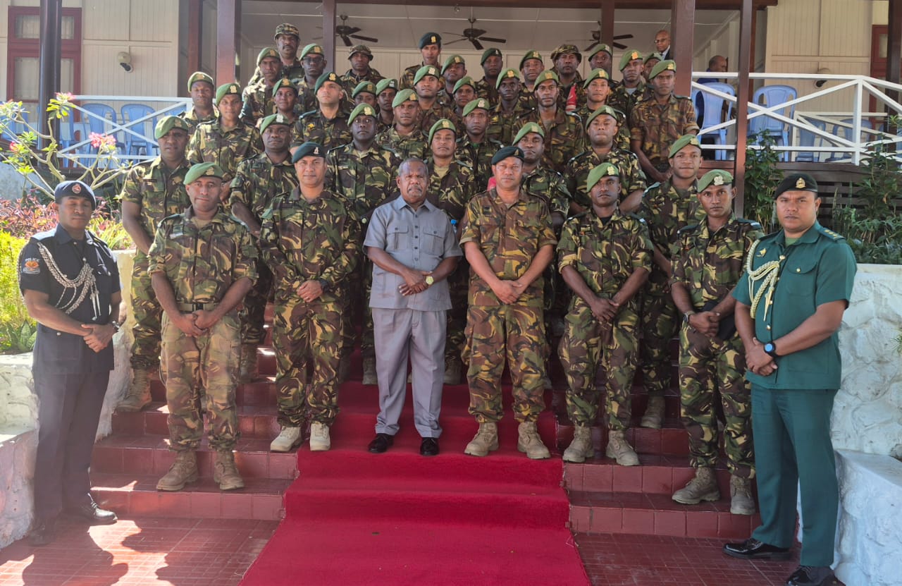 GOVERNOR-GENERAL ENCOURAGES FUTURE PNGDF OFFICERS