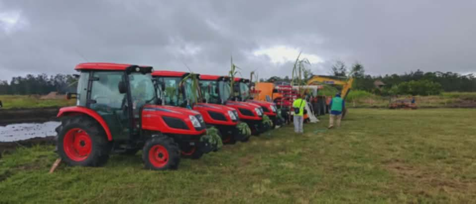 SOUTH KOREA HANDS OVER MORDERN FARMING MACHINERIES TO BOOST NORIKORI RICE PROJECT