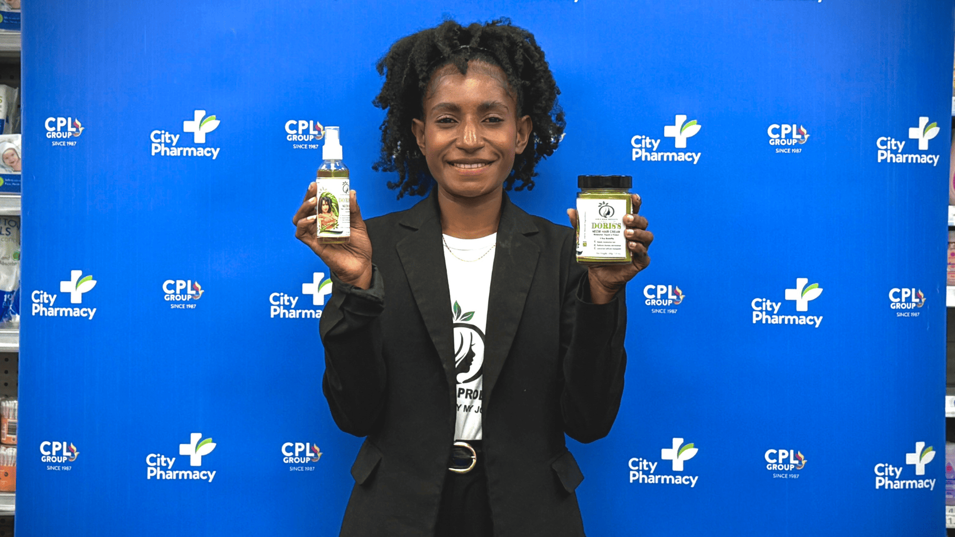 DROPOUT TO RETAIL SHELVES AS YOUNG PNG MOTHER LANDS CITY PHARMACY PARTNERSHIP