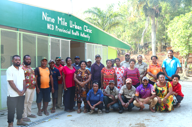 WATERAID AND NCDPHA ADVANCE WASH AT 9 MILE URBAN CLINIC