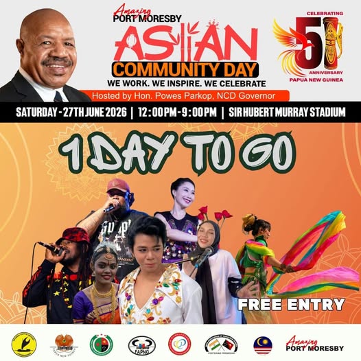 ASIAN COMMUNITY DAY LAUNCHED TO PROMOTE INCLUSION IN PORT MORESBY