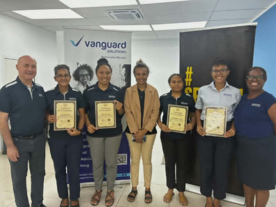 FOUR VANGUARD STAFF GRADUATE WITH LEADERSHIP PROGRAM