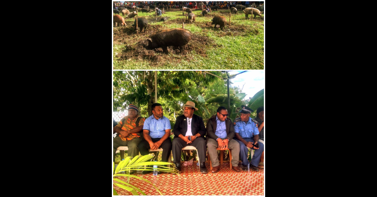 KOMBOLGA & MINIMBI TRIBES RECONCILE WITH PEACE CEREMONY