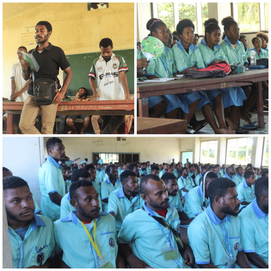 DWU STUDENTS LAUNCH MADANG SCHOOL OUTREACH PROGRAM