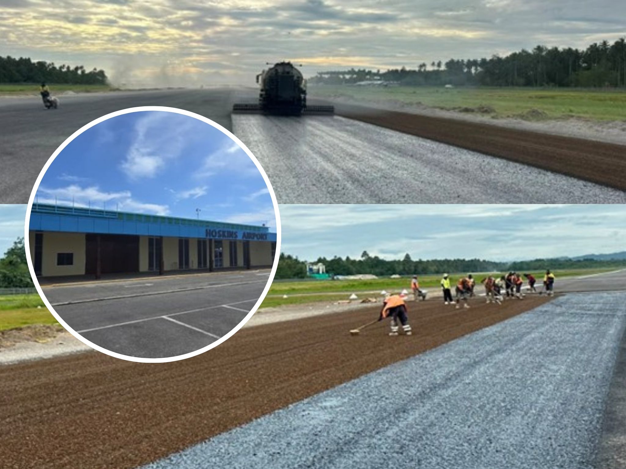 HOSKINS AIRPORT UPGRADE REACHES 57 PERCENT AS RUNWAY RESTRICTIONS CONTINUE