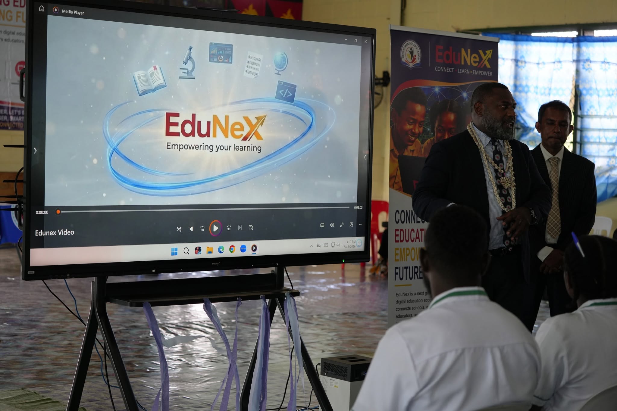 HUTJENA SECONDARY SCHOOL BECOMES FIRST PNG SCHOOL CONNECTED TO EDUNEX