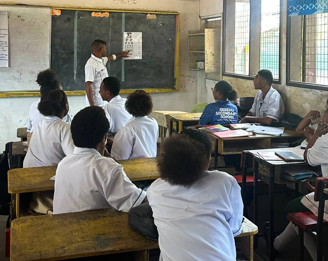 LAILA FOUNDATION CONTINUES FREE SCHOOLS EYE SCREENING PROGRAM