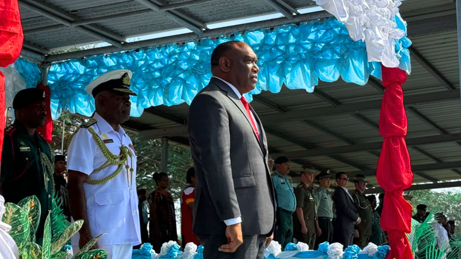 KAPAVORE FORMALLY ASSUMES DEFENCE MINISTER ROLE