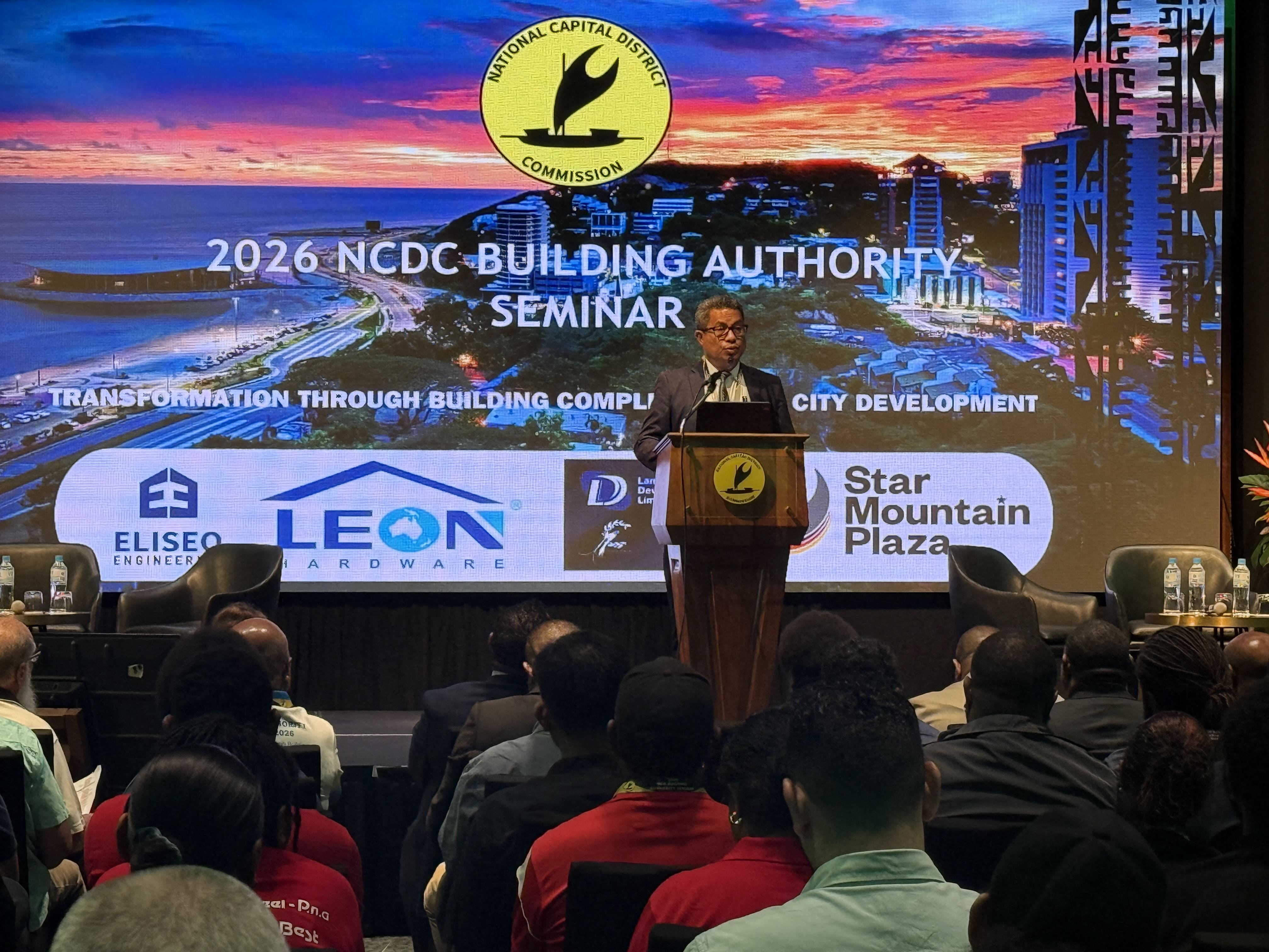 NCDC URGES STRICT COMPLIANCE TO DRIVE PORT MORESBY’S GROWTH