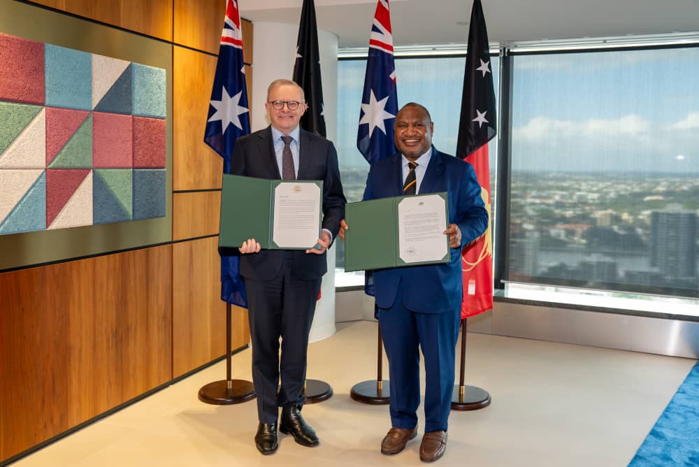 AUSTRALIA & PAPUA NEW GUINEA’S ALLIANCE ENTERS INTO FORCE