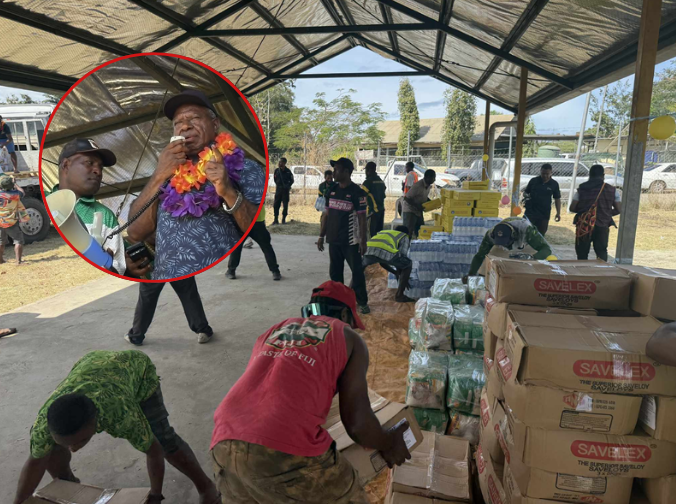 MINISTER KAUPA PROVIDES HUMANITARIAN ASSISTANCE TO EVICTION VICTIMS OF 9MILE