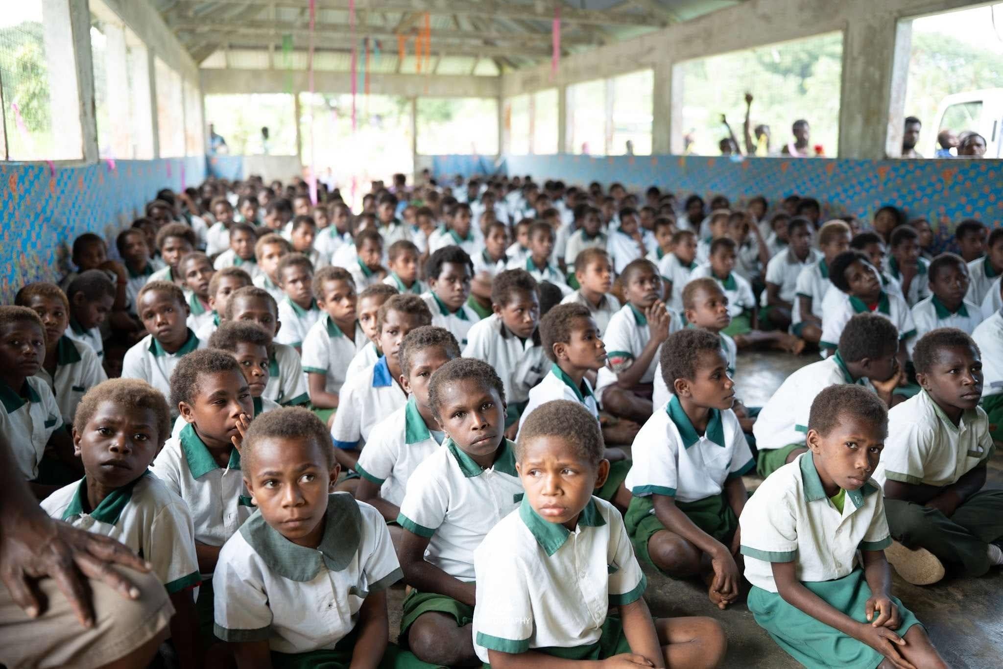 GOVERNOR MARUM DELIVERS SCHOOL TRUCK, OPENS NEW CLASSROOM IN INLAND BAINING
