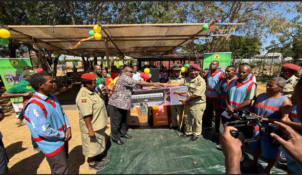 NCDC DONATES MUSICAL EQUIPMENT TO STRENGTHEN BOMANA PRISON REHABILITATION