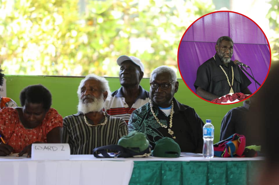 TONSU CONSTITUENCY OF BOUGAINVILLE ESTABLISHES FIRST GREAT COUNCIL OF CHIEFS