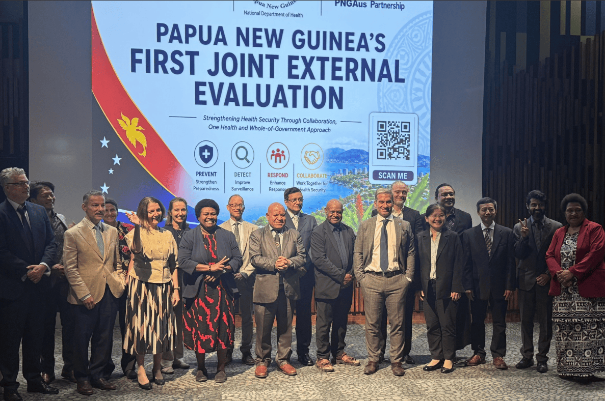 PNG COMPLETES FIRST JOINT EXTERNAL EVALUATION TO STRENGTHEN HEALTH SECURITY