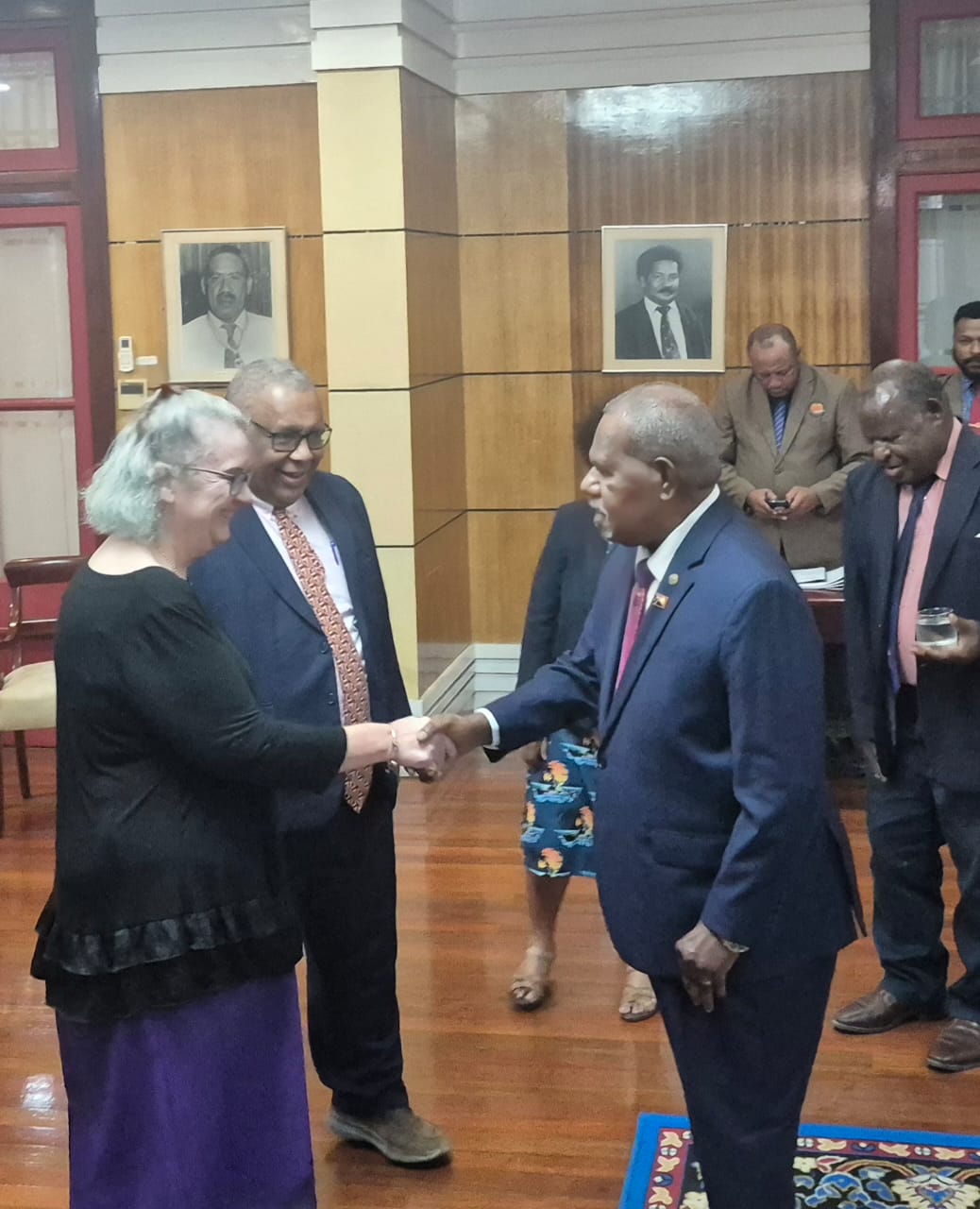 DR. HALEY TAKES OFFICE AS PNG ELECTORAL COMMISSIONER
