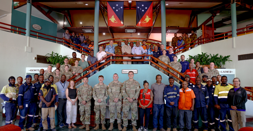 PNG, U.S. TEAM UP FOR DISASTER TRAINING