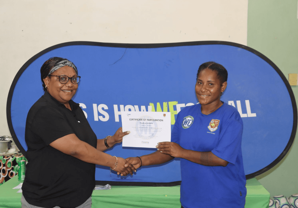 FOOTBALL PROGRAM EMPOWERS WOMEN AND GIRLS IN WEWAK