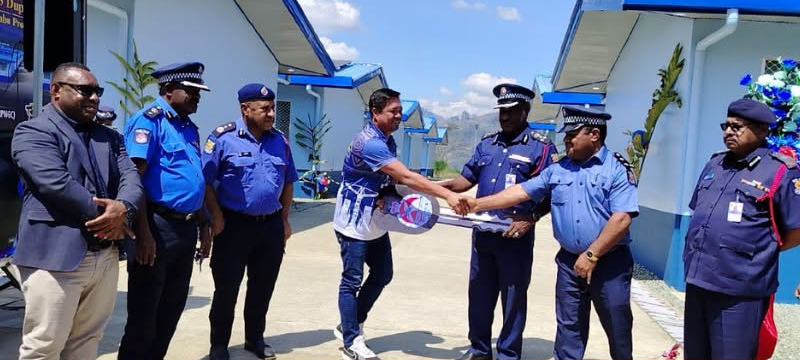 RPNGC OPENS TEN NEW POLICE BARRACKS DUPLEXES IN MIRANE-KUNDIAWA, SIMBU PROVINCE