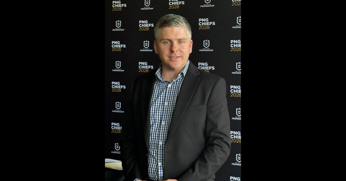 PNG CHIEFS HAS NEW GM– MEDIA & COMMUNICATIONS