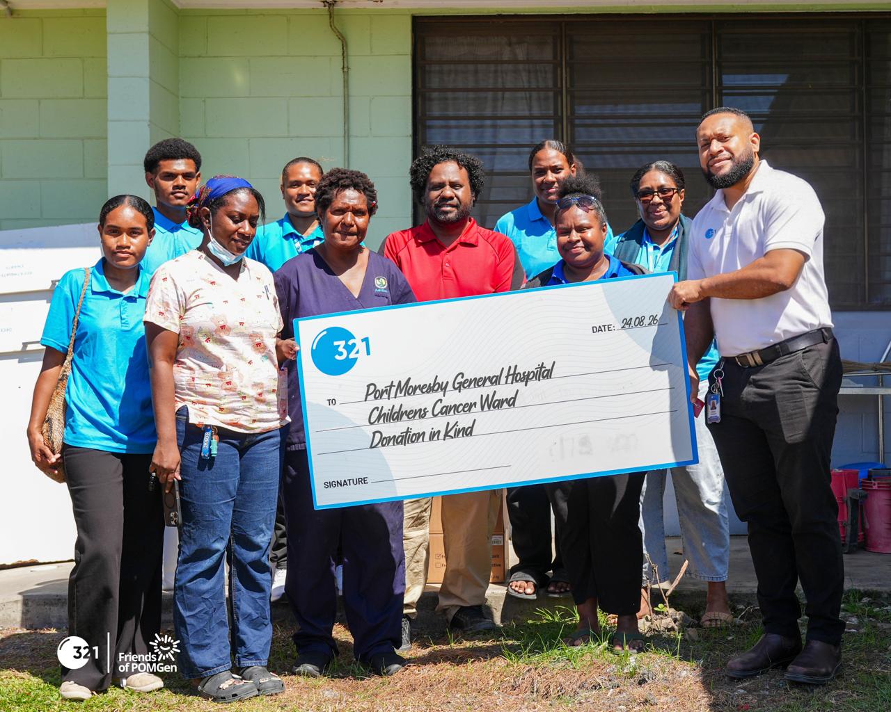 321 GROUP VISITS POMGEN CHILDREN’S CANCER WARD