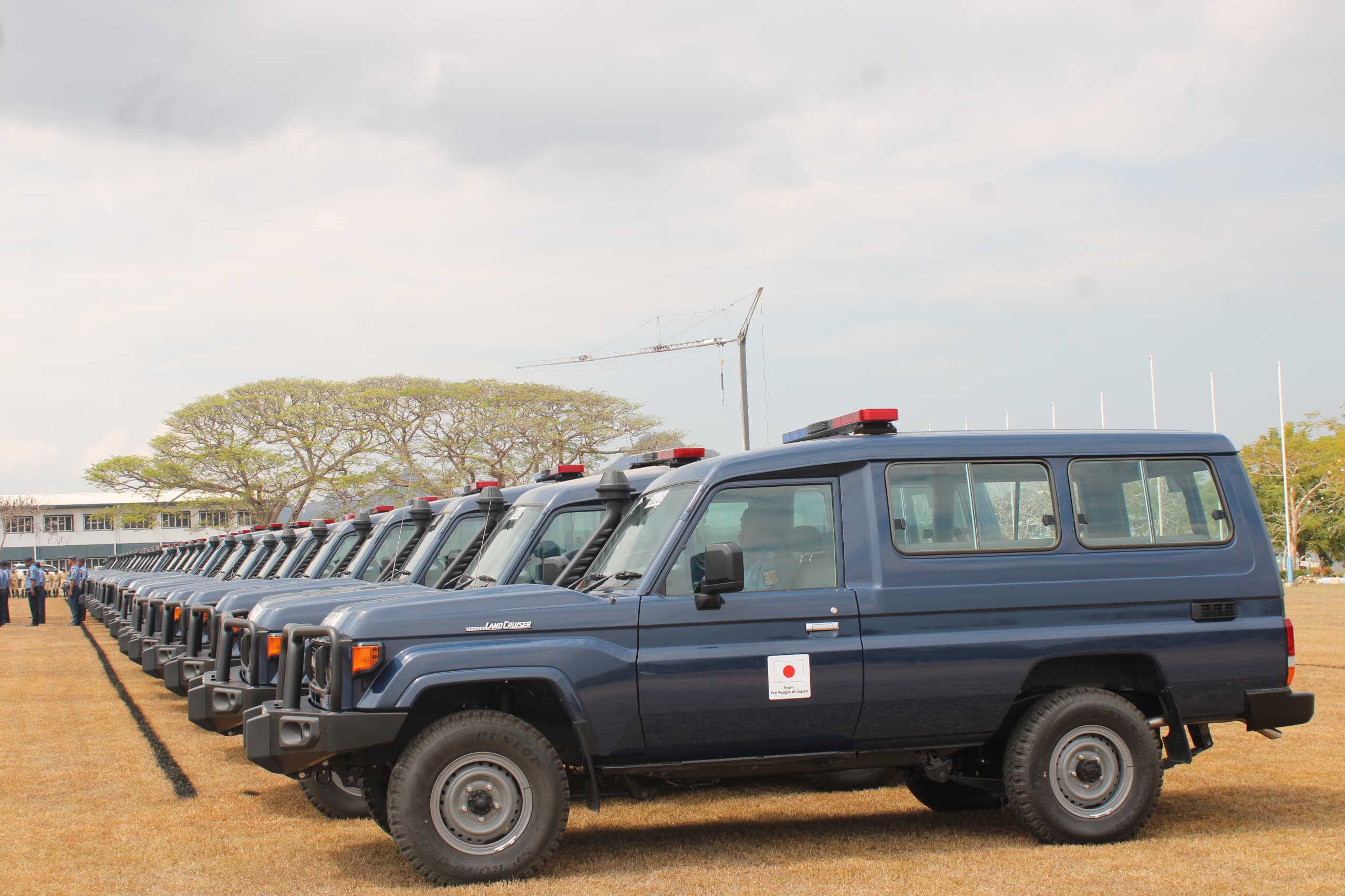 JAPAN BOOSTS RPNGC WITH 60 VEHICLES