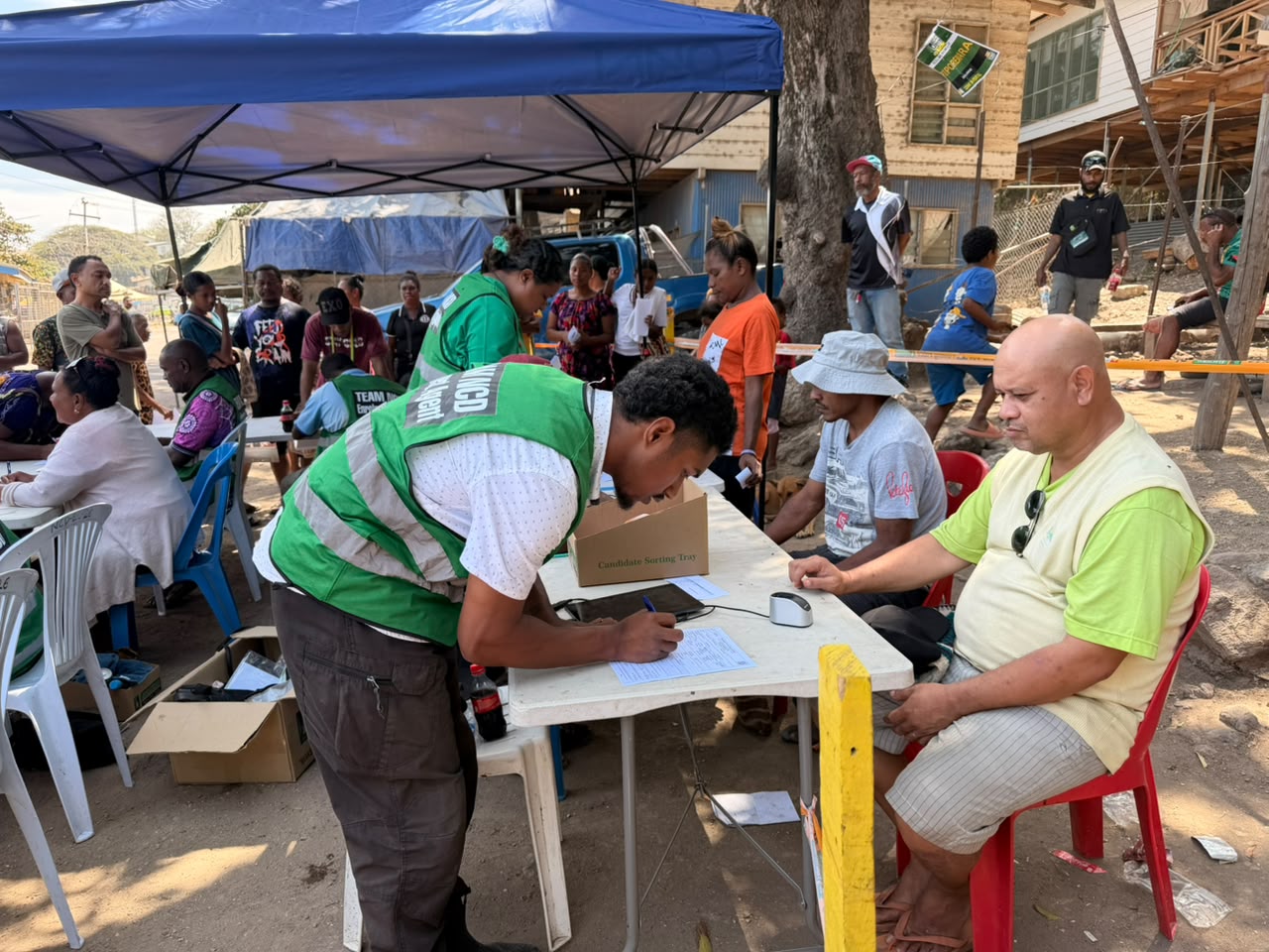 PHOTO ROLL & BIOMETRIC EXERCISE CONTINUES FOR MOTU-KOITA