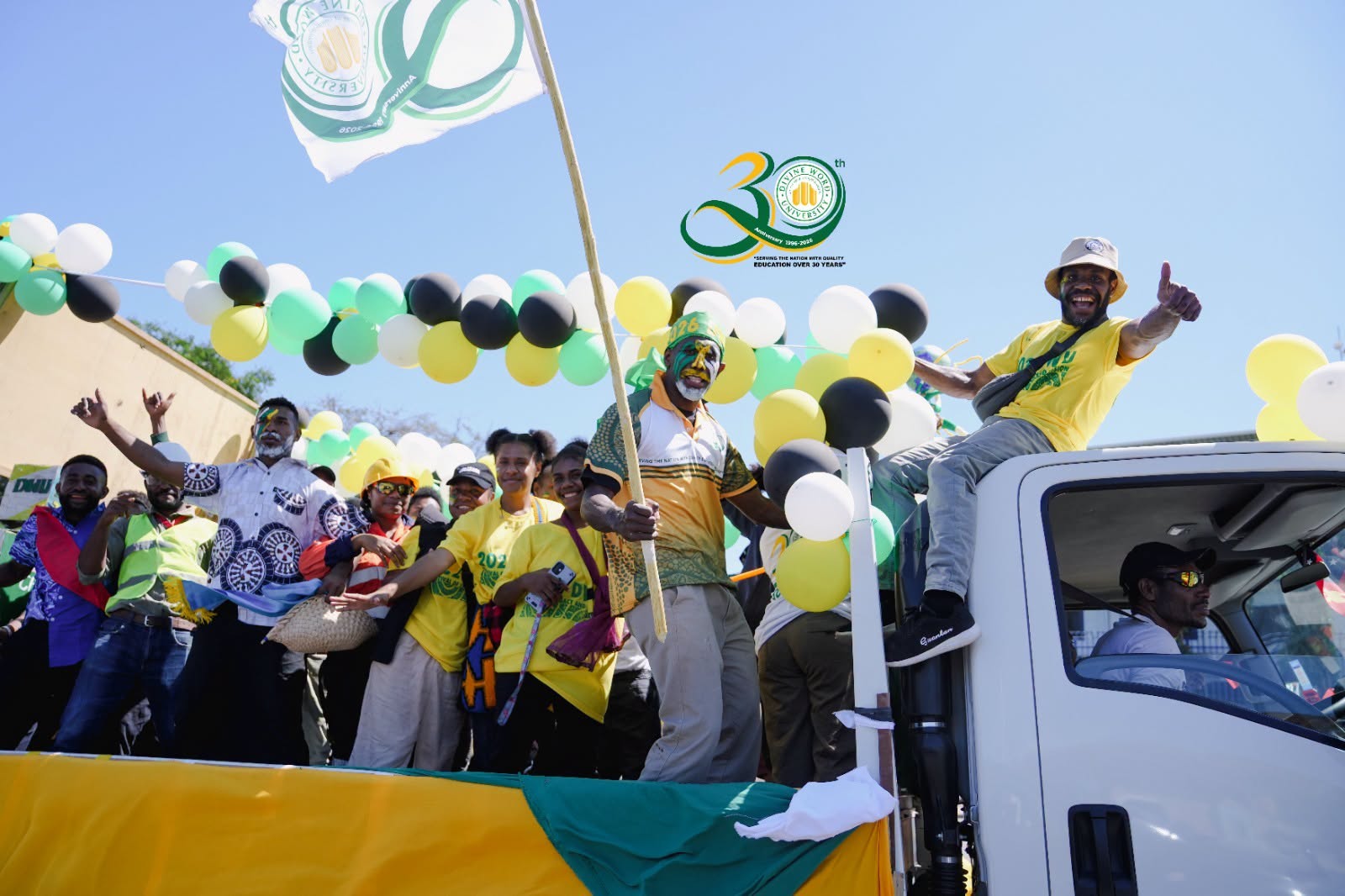 DWU PORT MORESBY KICKS OFF 30TH ANNIVERSARY WITH CITY MOTORCADE