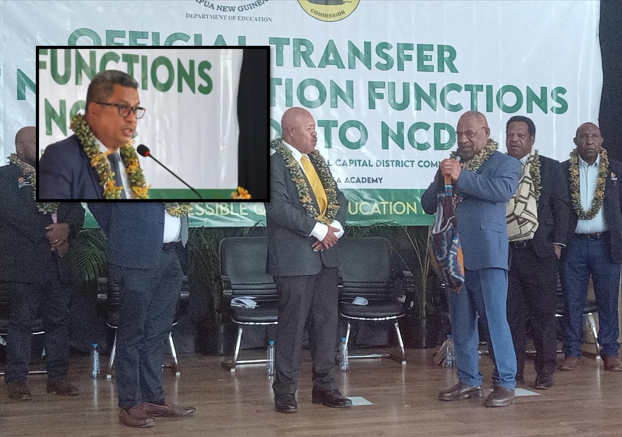 EDUCATION IS KEY TO NCDC’S VISION FOR A BETTER PORT MORESBY - FRANK