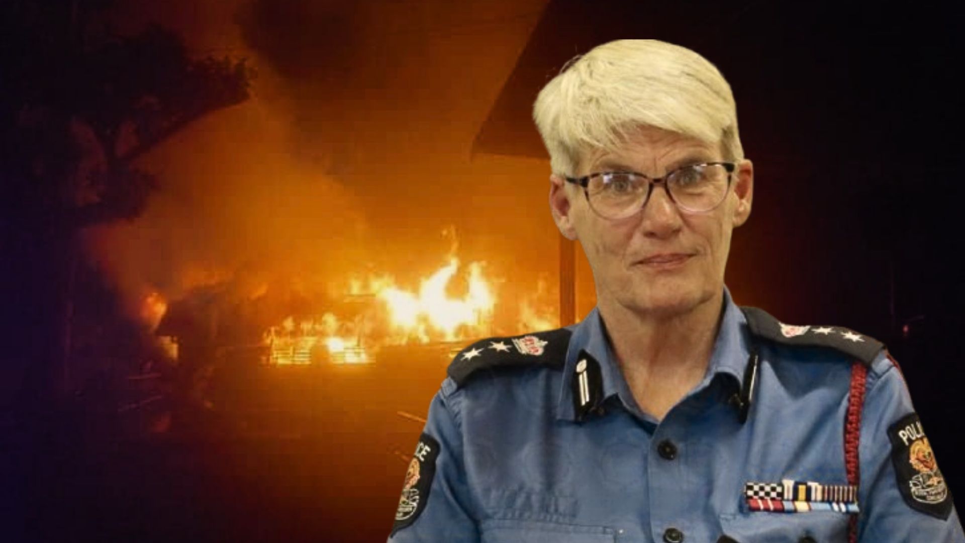 SCHOOL LIBRARY BURNT DOWN IN SUSPECTD ACT OF ARSON