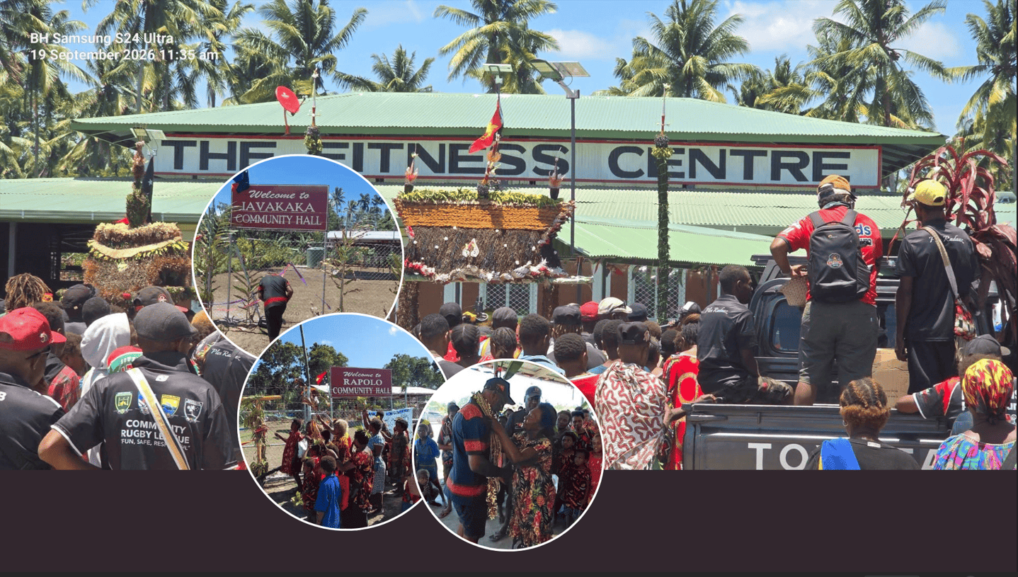 RABAUL COMMEMORATES 1994 ERUPTIONS AND EMPHASIZES COMMUNITY-LED DEVELOPMENT