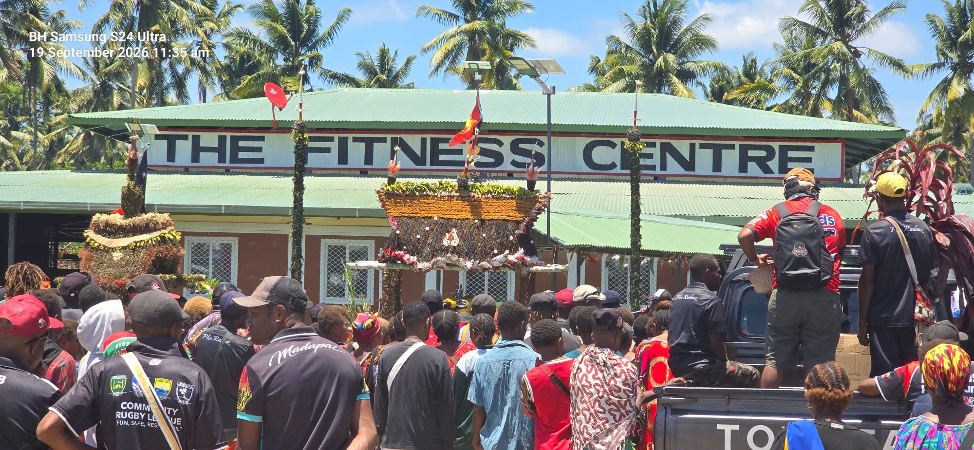 RABAUL COMMEMORATES 1994 ERUPTIONS AND EMPHASIZES COMMUNITY-LED DEVELOPMENT