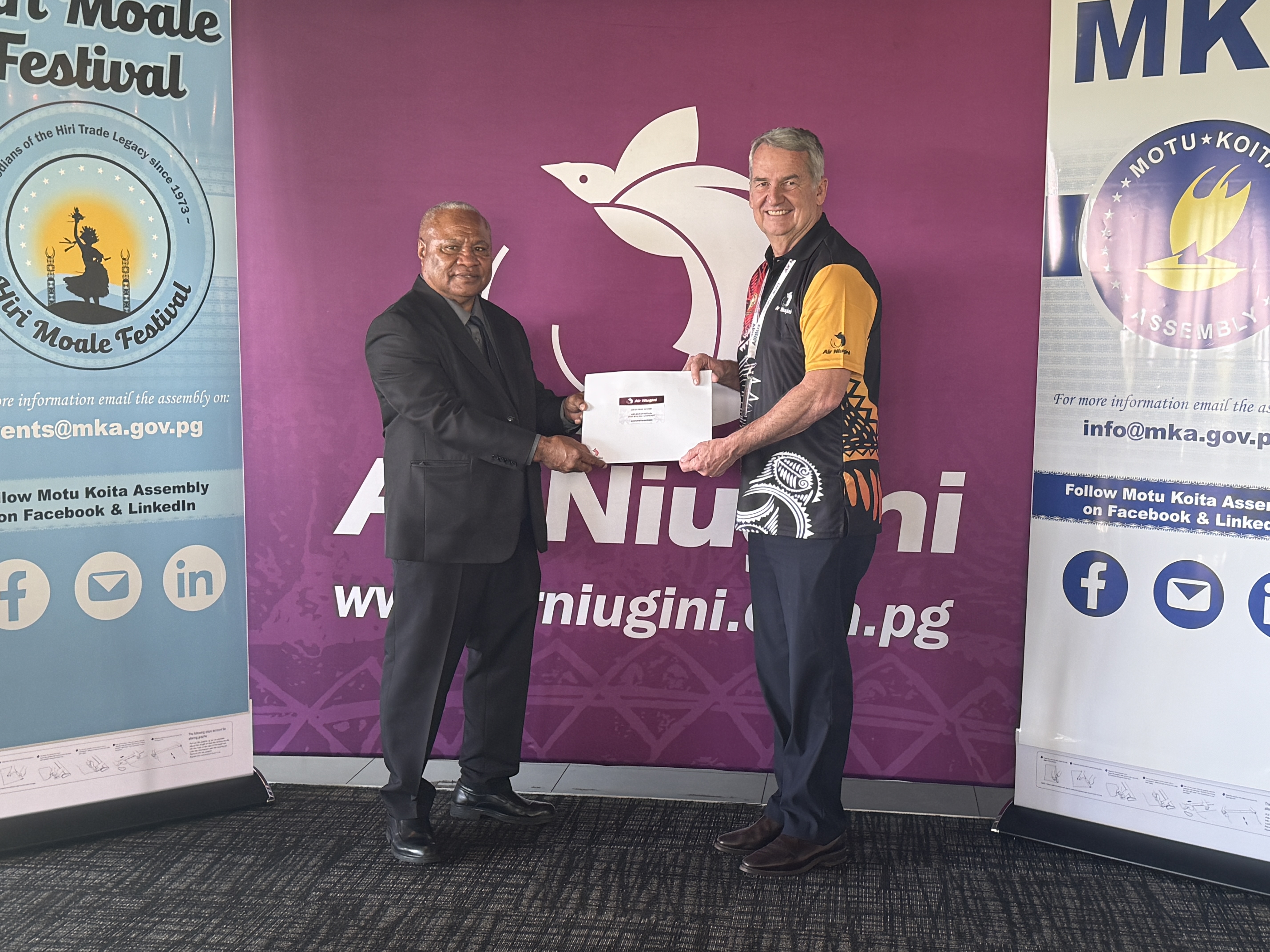AIR NIUGINI PROUDLY SUPPORTS 2026 HIRI HANENAMO QUEST
