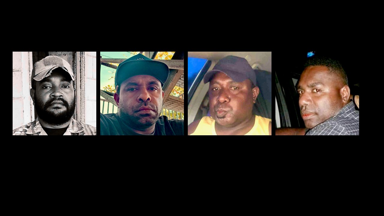 FOUR PERSONS OF INTEREST IDENTIFIED IN CONNECTION WITH GOLD ROBBERY