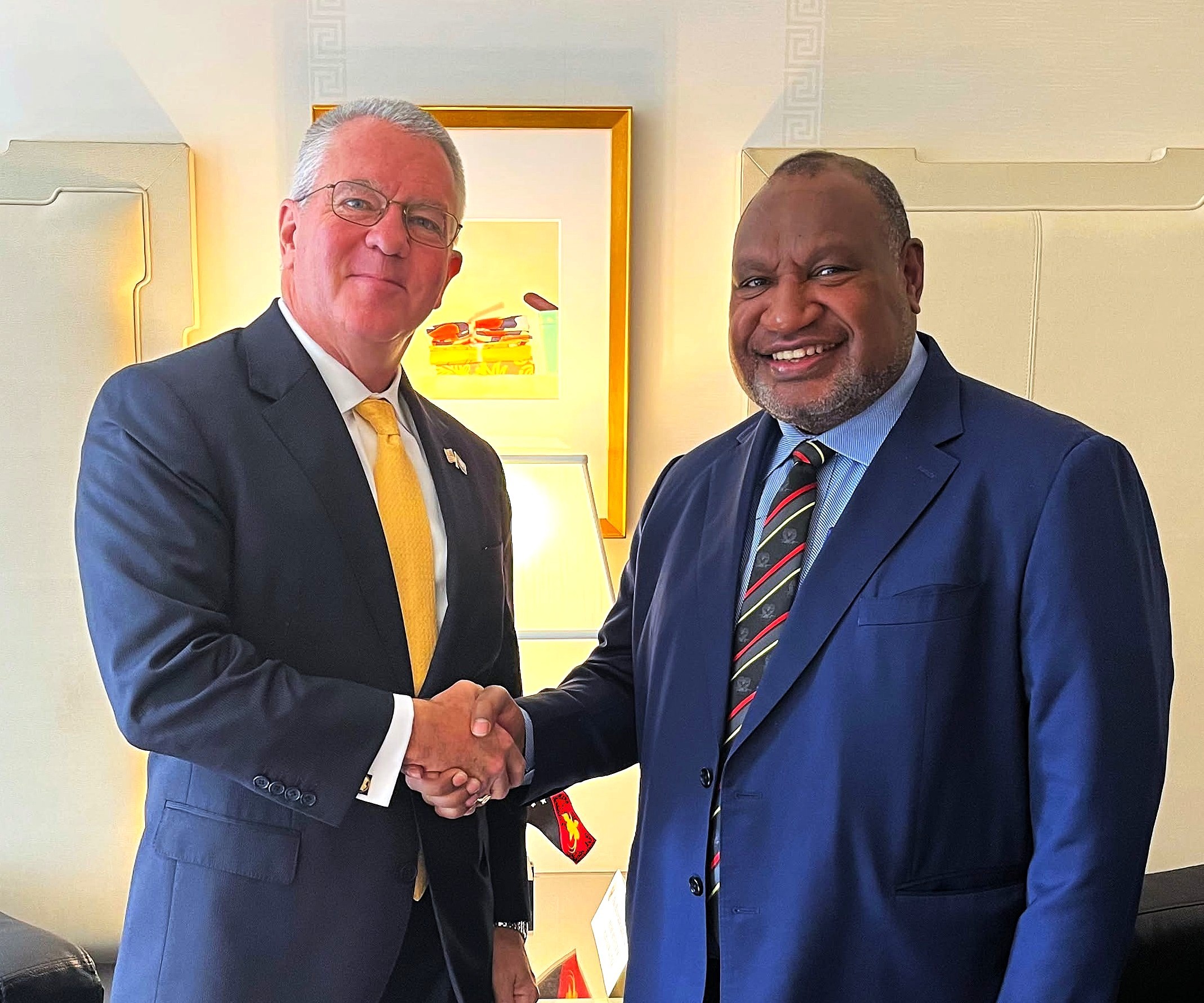 PNG STRENGTHENS U.S. ECONOMIC & DEFENCE PARTNERSHIPS