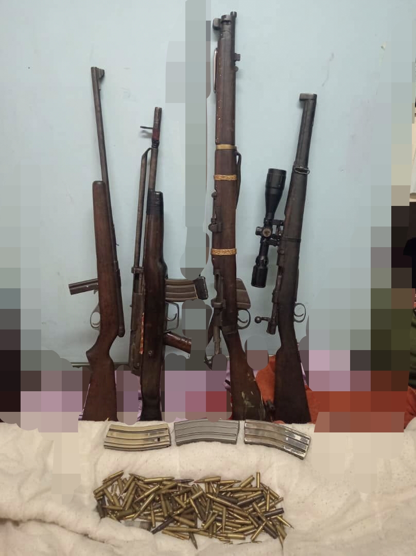 THREE KAGUA- ERAVE WARDS LEAD DISTRICT IN SURRENDERING ILLEGAL FIREARMS