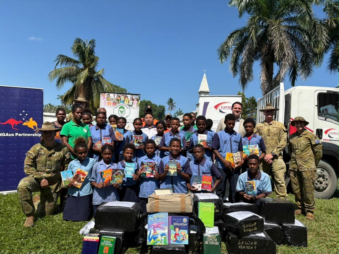 3,000 BOOKS DONATED TO LAE SCHOOLS FOR INTERNATIONAL LITERACY DAY