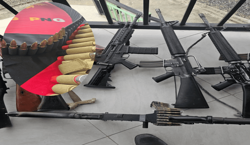 ILLEGAL GUNS SURRENDED ON INDEPENDENCE DAY
