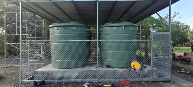 TAGANA VILLAGE GETS NEW WATER SUPPLY SYSTEM AMID DROUGHT