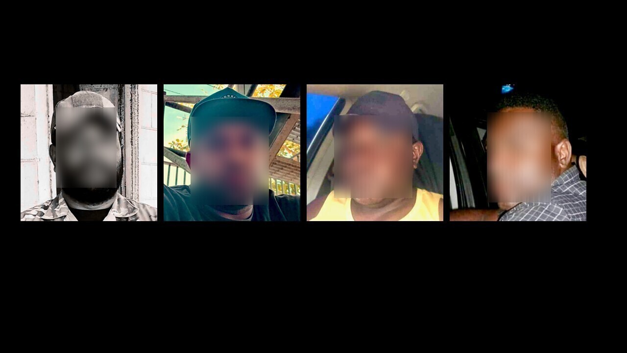 FOUR PERSONS OF INTEREST IDENTIFIED IN CONNECTION WITH GOLD ROBBERY
