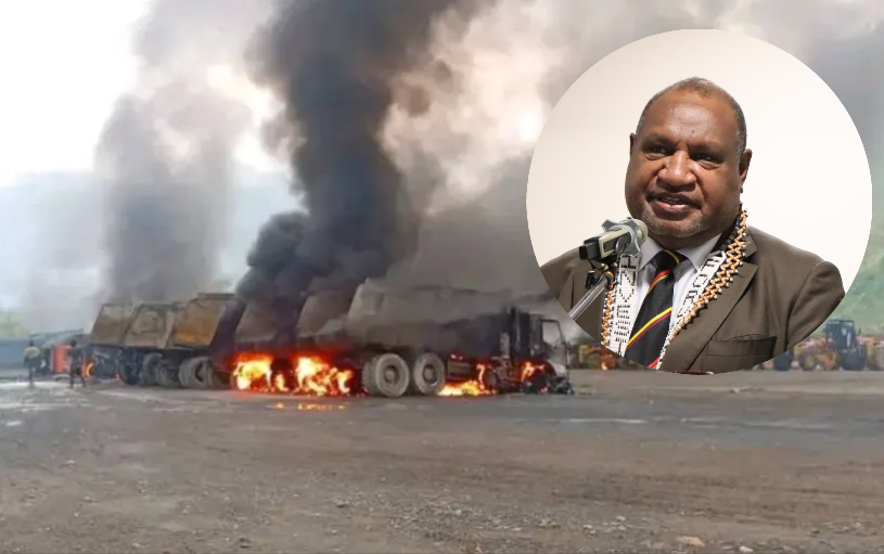 PM MARAPE APPEALS FOR CALM IN BOUGAINVILLE
