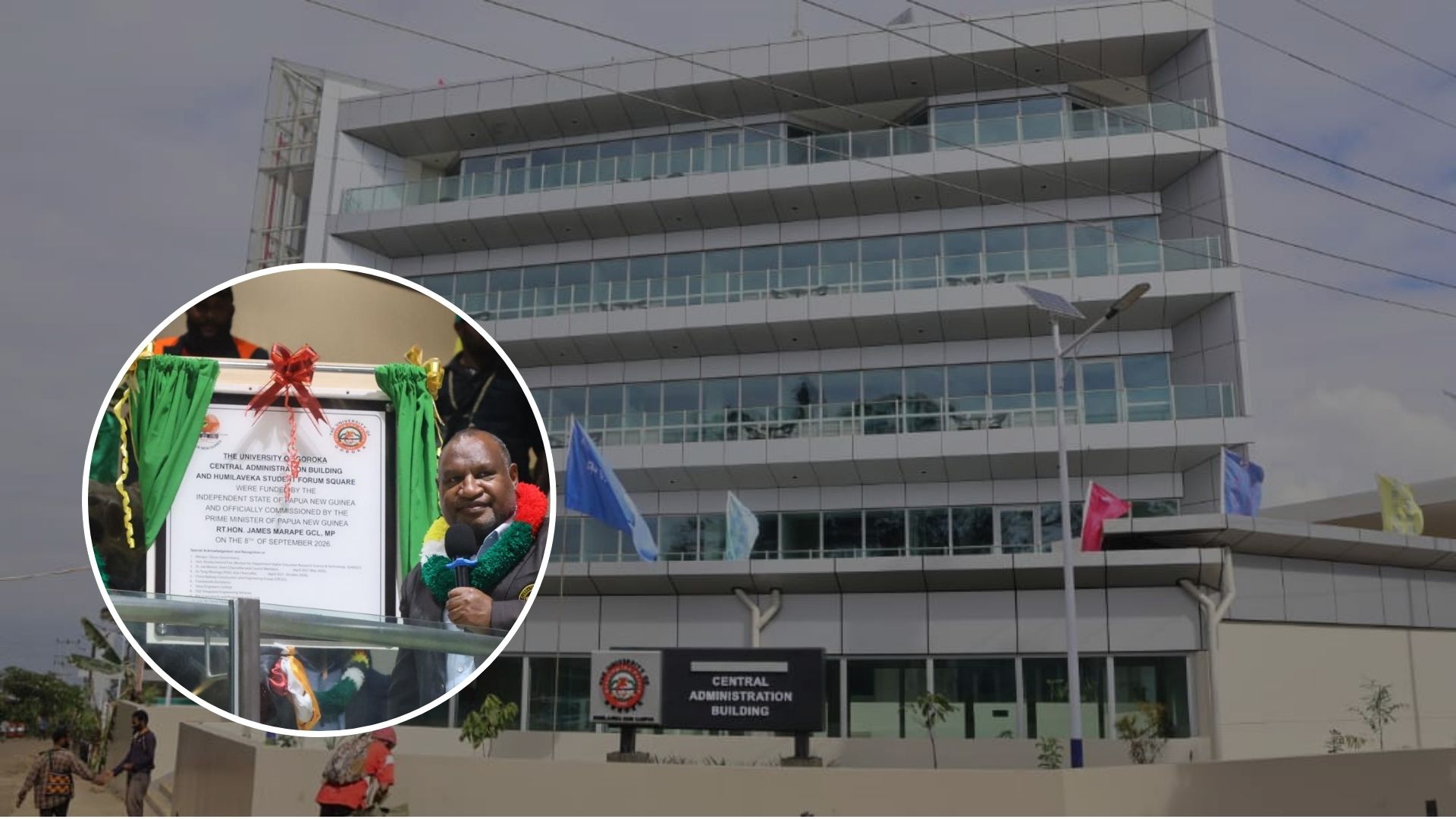 PM COMMISSIONS MILLION-KINA UOG FACILITIES