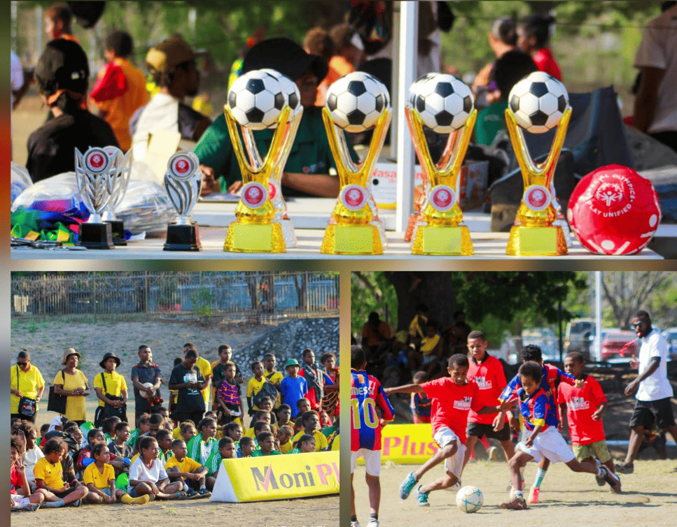 SOPNG PRESIDENT CONGRATULATES ATHLETES AS MONI PLUS UNIFIED FOOTBALL COMPETITION CONCLUDES