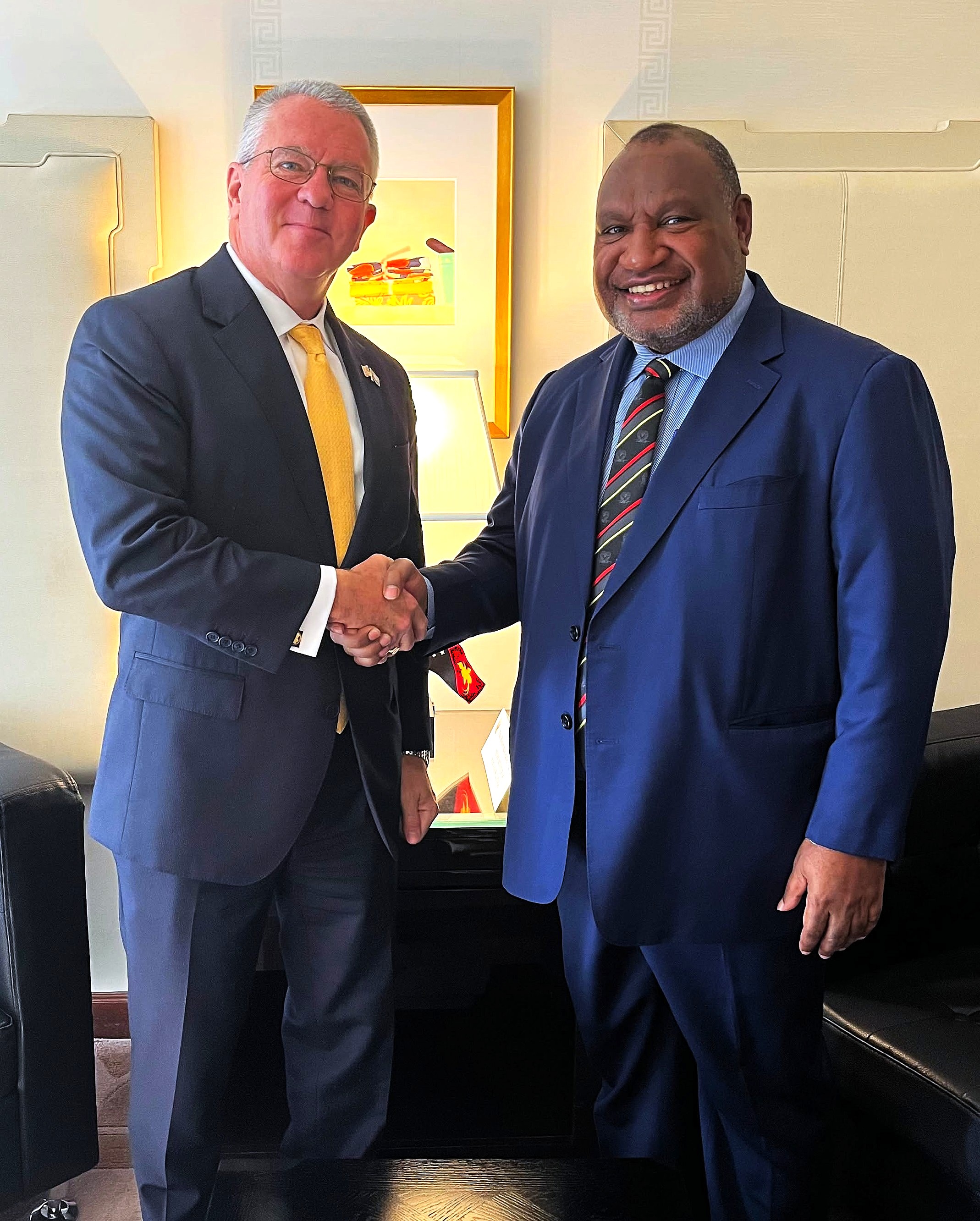 PNG STRENGTHENS U.S. ECONOMIC & DEFENCE PARTNERSHIPS