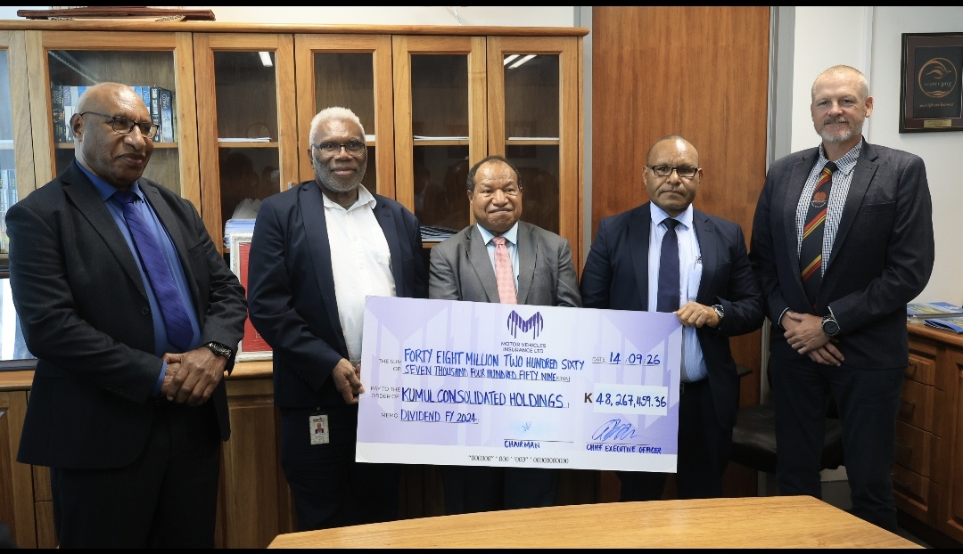 MVIL PAYS DIVIDEND TO KCH