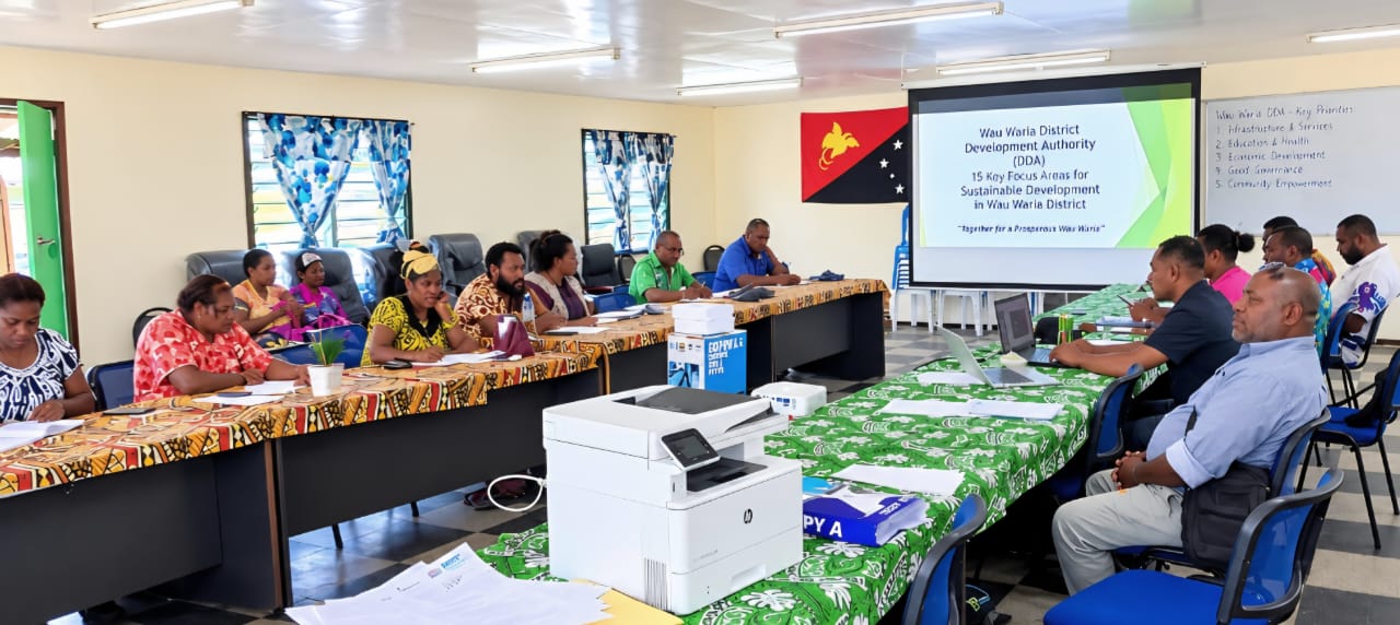 WARIA PUSHES AHEAD DESPITE EL NINO FUNDING DELAYS